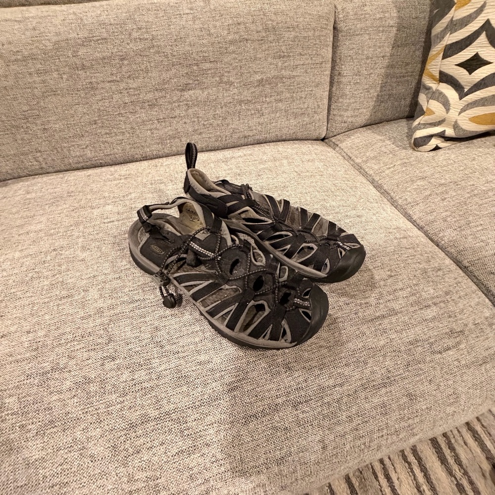 Keen Black and Gray Women's Sandals